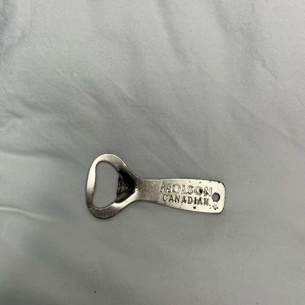 Molson Canadian‎ Silver Bottle Opener